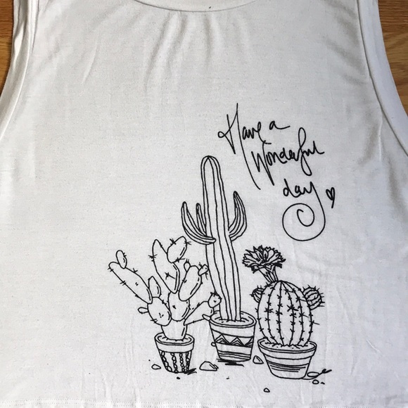 Cactus Graphic tank top - Picture 2 of 3